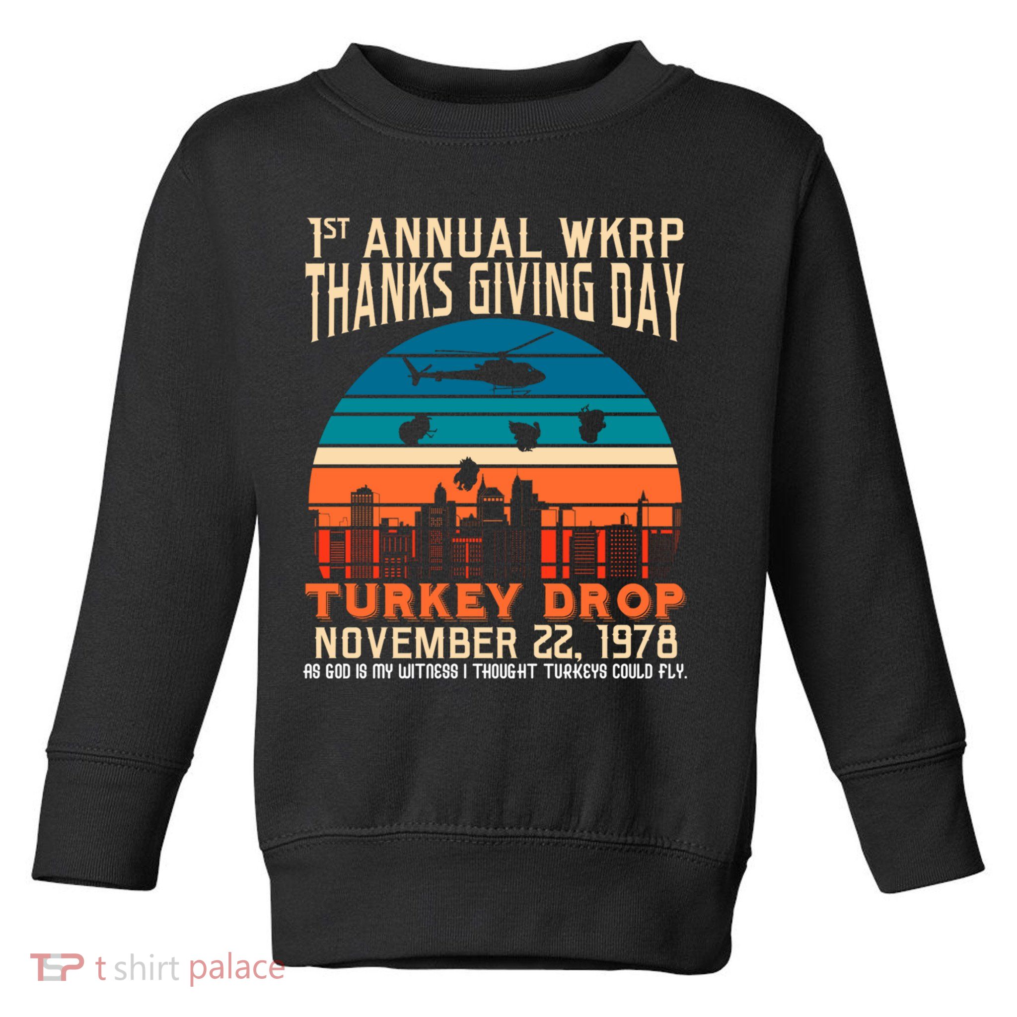 WKRP Turkey Drop 1978 Toddler Sweatshirt