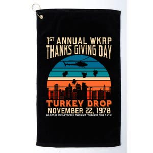 WKRP Turkey Drop 1978 Platinum Collection Golf Towel