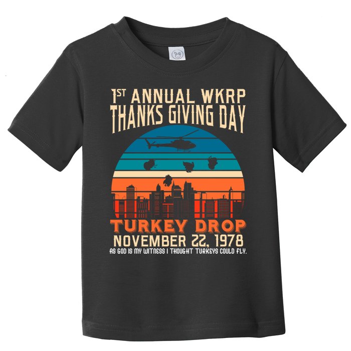 WKRP Turkey Drop 1978 Toddler T-Shirt