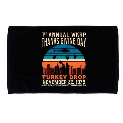 WKRP Turkey Drop 1978 Microfiber Hand Towel