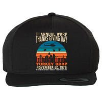 WKRP Turkey Drop 1978 Wool Snapback Cap