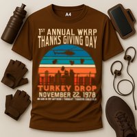 WKRP Turkey Drop 1978 Cooling Performance Crew T-Shirt