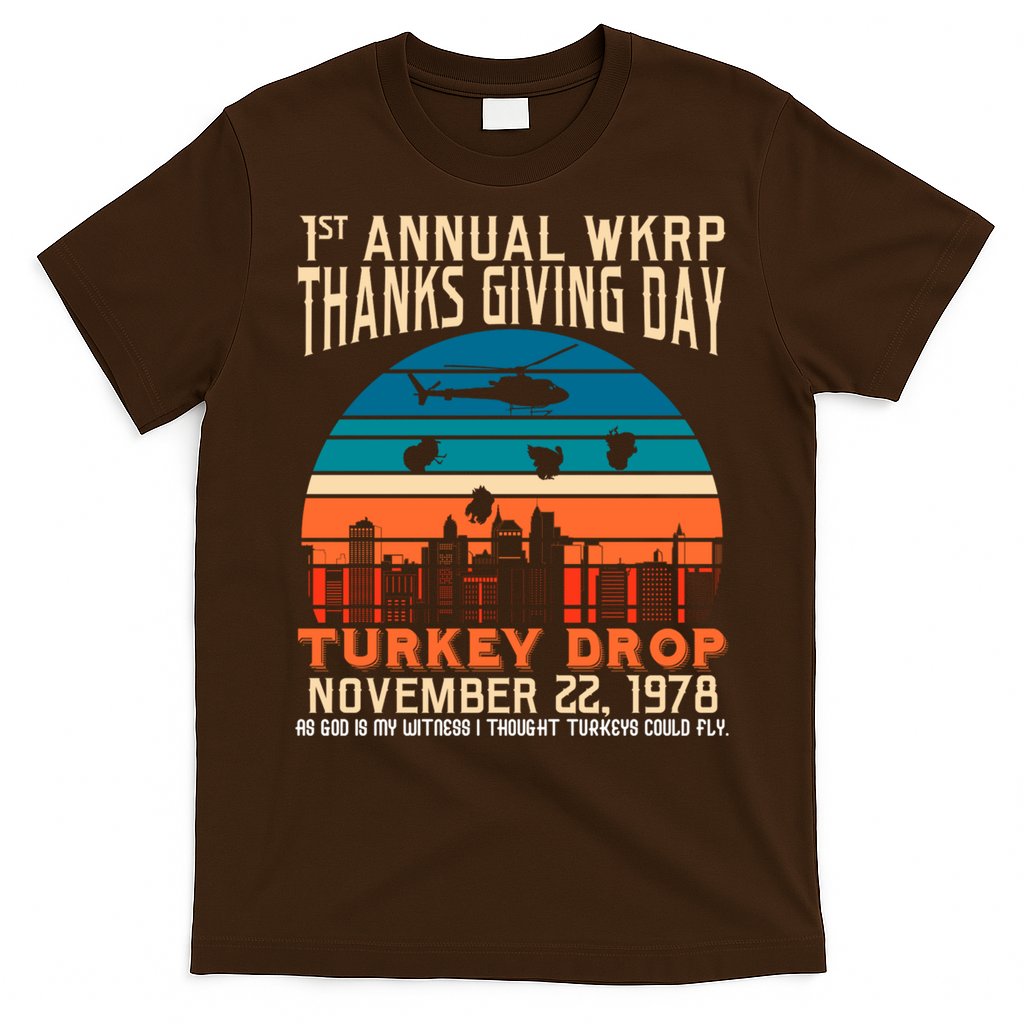 WKRP Turkey Drop 1978 T-Shirt