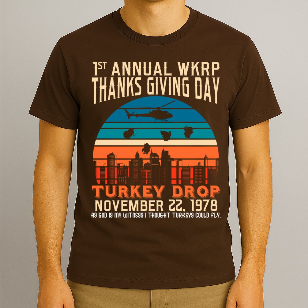 WKRP Turkey Drop 1978 T-Shirt