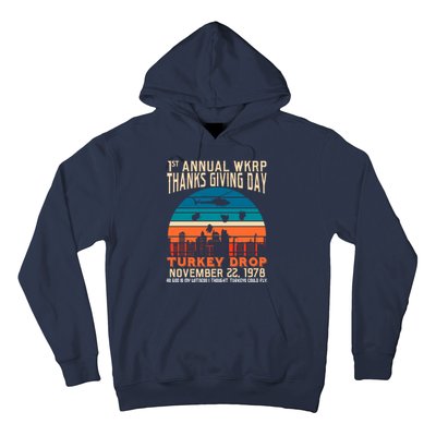 WKRP Turkey Drop 1978 Hoodie