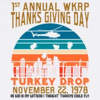 WKRP Turkey Drop 1978 Garment-Dyed Sweatshirt