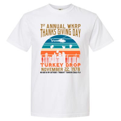 WKRP Turkey Drop 1978 Garment-Dyed Heavyweight T-Shirt