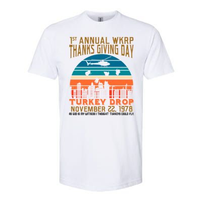 WKRP Turkey Drop 1978 Softstyle® CVC T-Shirt