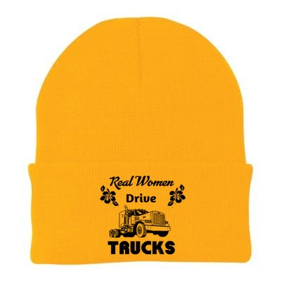 Wo Trucker Driver Semigifttruck Big Rig 2 Cute Gift Knit Cap Winter Beanie