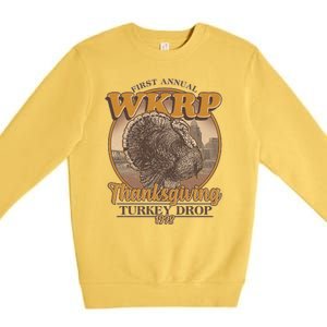 WKRP Turkey Drop 1978 Premium Crewneck Sweatshirt