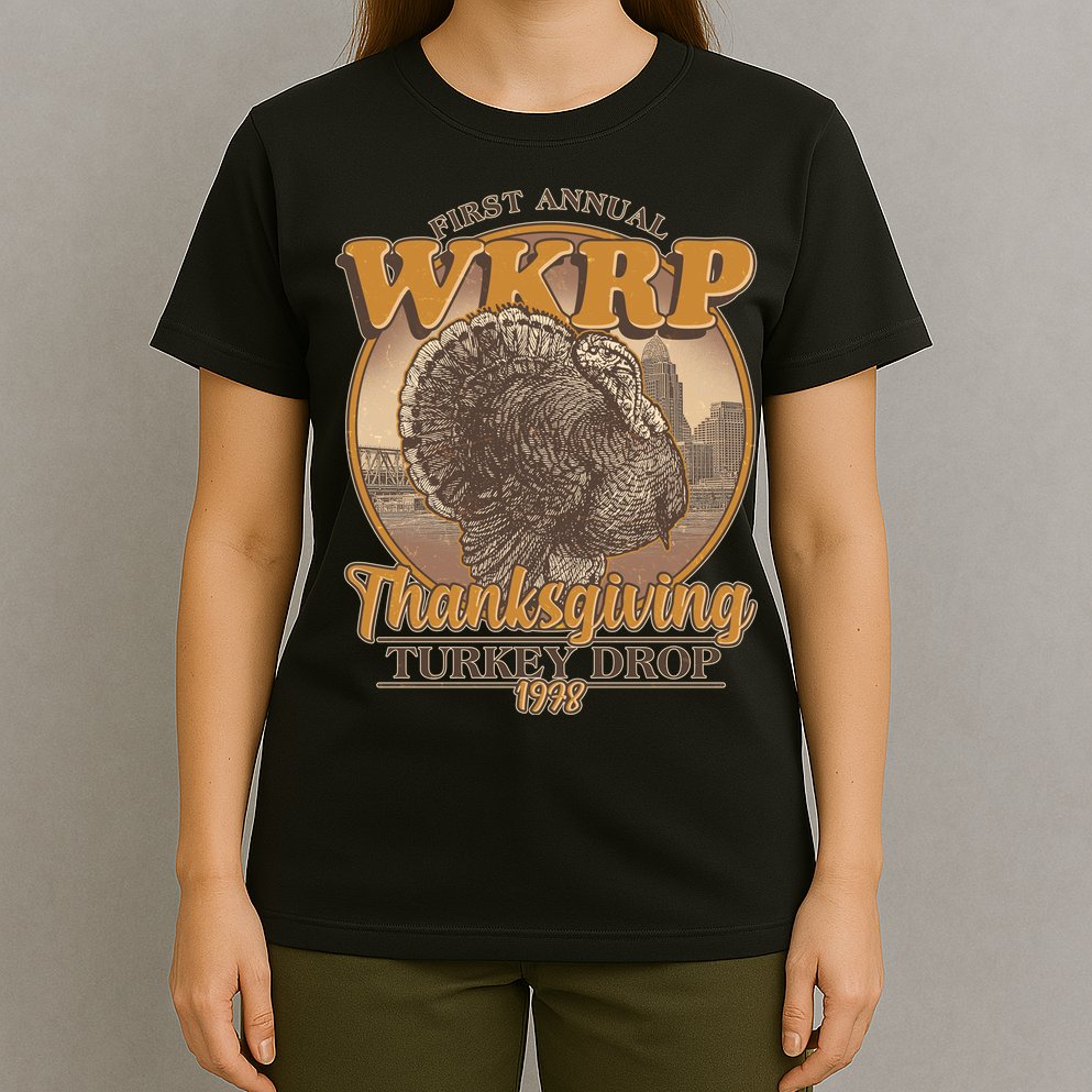 WKRP Turkey Drop 1978 T-Shirt