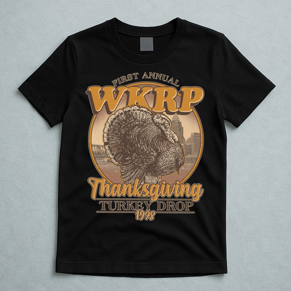 WKRP Turkey Drop 1978 T-Shirt