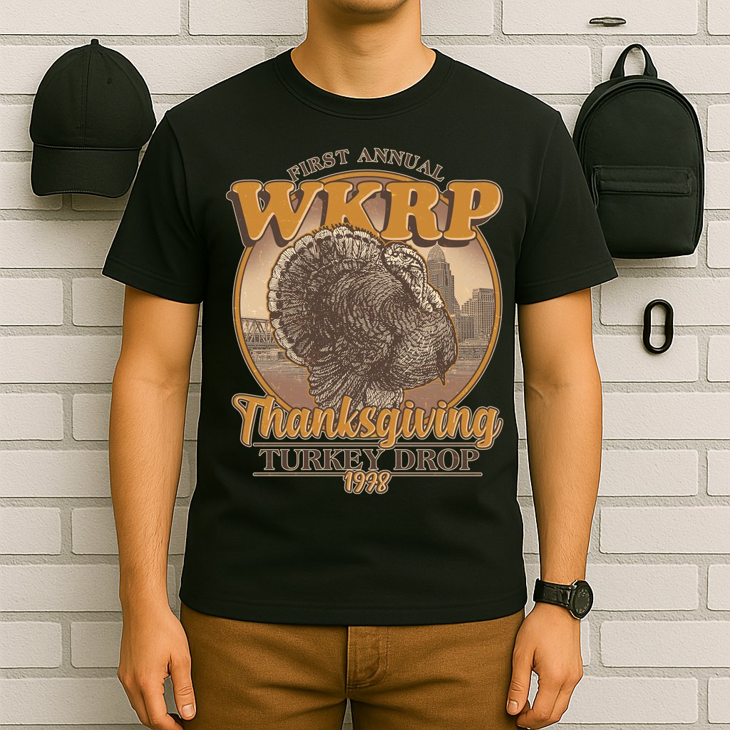 WKRP Turkey Drop 1978 T-Shirt
