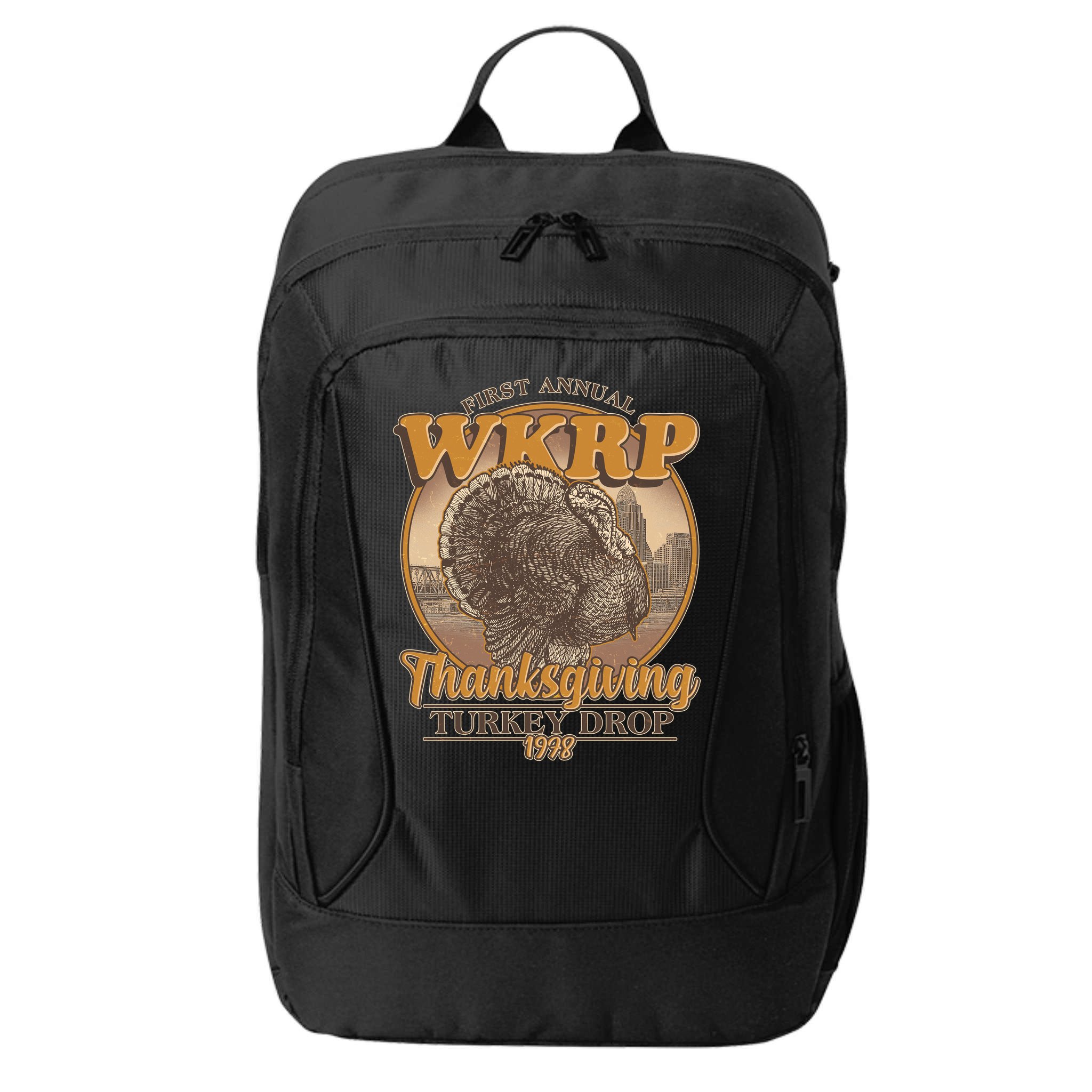 WKRP Turkey Drop 1978 City Backpack