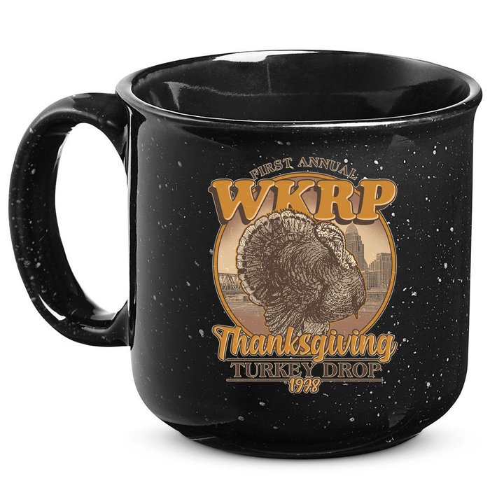 WKRP Turkey Drop 1978 15oz Campfire Ceramic Mug