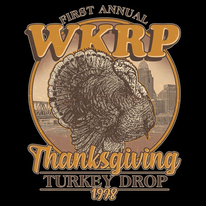 WKRP Turkey Drop 1978 16 in Basic Backpack