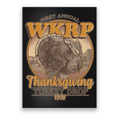WKRP Turkey Drop 1978 Poster