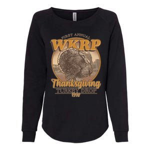 WKRP Turkey Drop 1978 Womens California Wash Sweatshirt