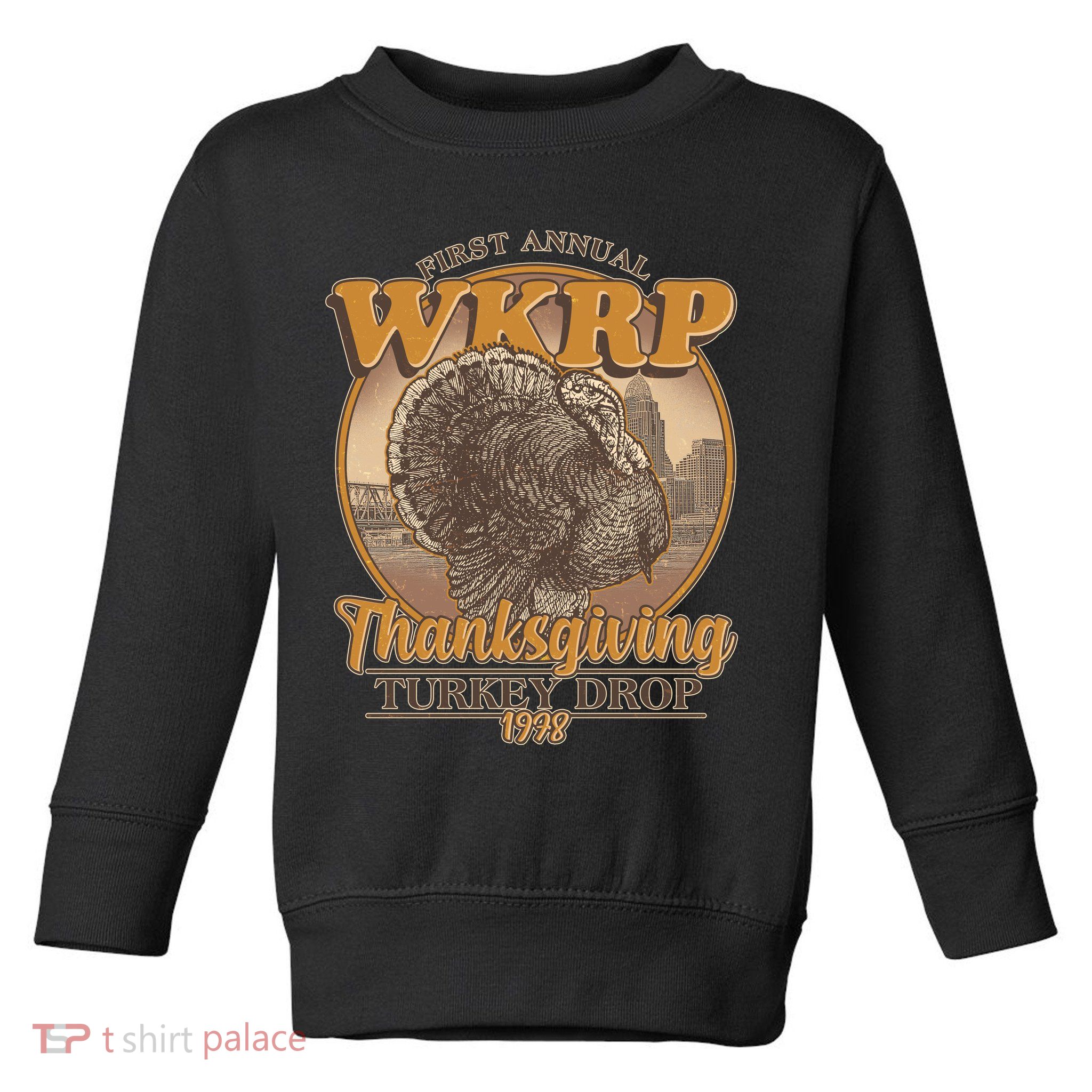WKRP Turkey Drop 1978 Toddler Sweatshirt