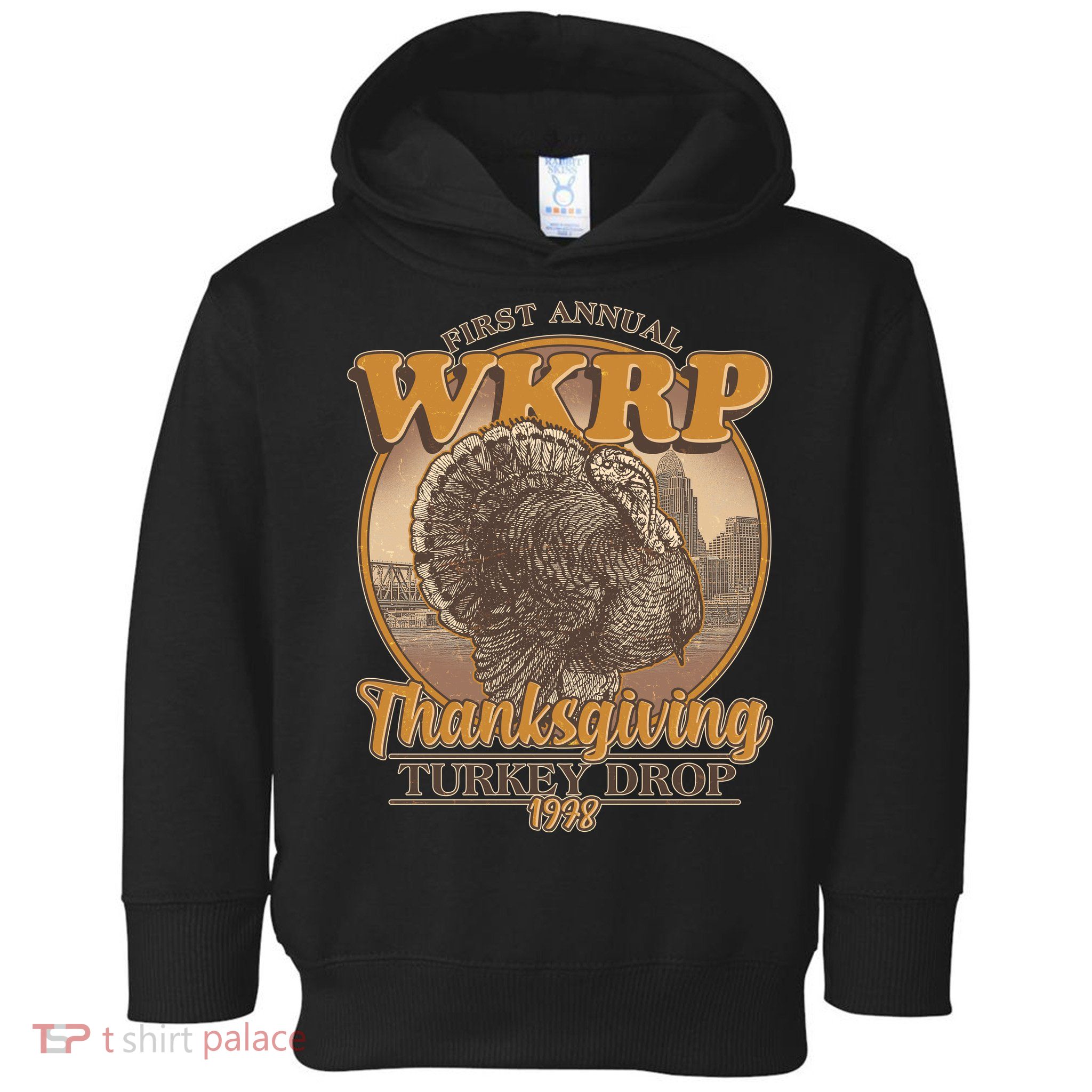 WKRP Turkey Drop 1978 Toddler Hoodie