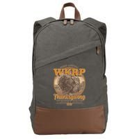 WKRP Turkey Drop 1978 Cotton Canvas Backpack