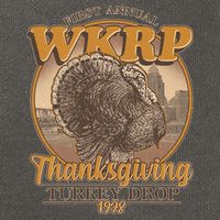 WKRP Turkey Drop 1978 Cotton Canvas Backpack