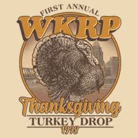 WKRP Turkey Drop 1978 Drawstring Bag