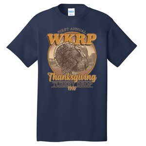 WKRP Turkey Drop 1978 Tall T-Shirt