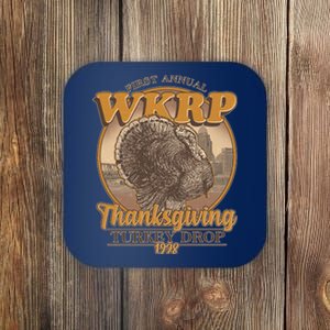 WKRP Turkey Drop 1978 Coaster