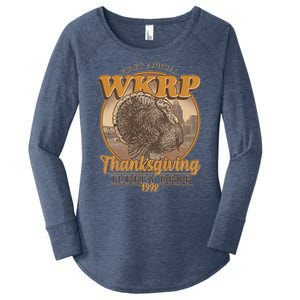 WKRP Turkey Drop 1978 Women's Perfect Tri Tunic Long Sleeve Shirt