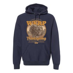 WKRP Turkey Drop 1978 Premium Hoodie