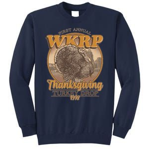 WKRP Turkey Drop 1978 Tall Sweatshirt