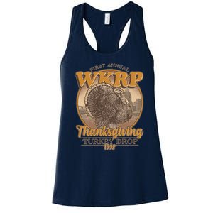 WKRP Turkey Drop 1978 Women's Racerback Tank