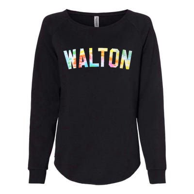 Walton Tie Dye Honored Walton 2024 Tiedye Warmups Womens California Wash Sweatshirt