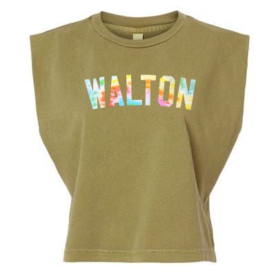 Walton Tie Dye Honored Walton 2024 Tiedye Warmups Garment-Dyed Women's Muscle Tee