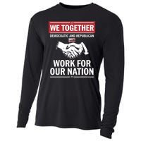 We Together Democratic And Republican Work For Our Nation Cooling Performance Long Sleeve Crew