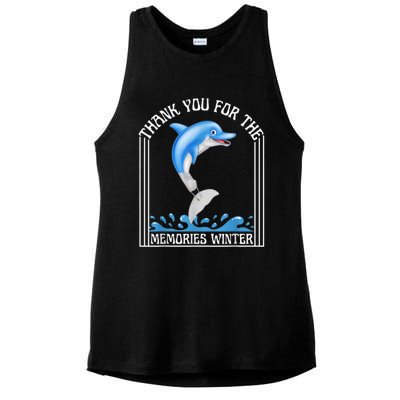 Winter The Dolphin Winter The Dolphin Ladies PosiCharge Tri-Blend Wicking Tank