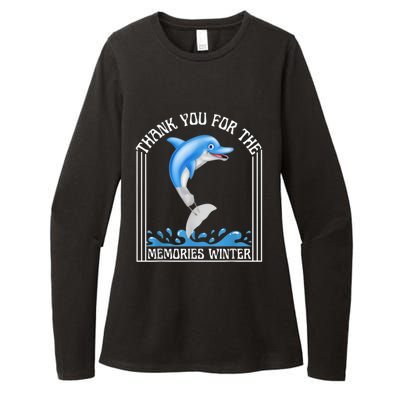 Winter The Dolphin Winter The Dolphin Womens CVC Long Sleeve Shirt