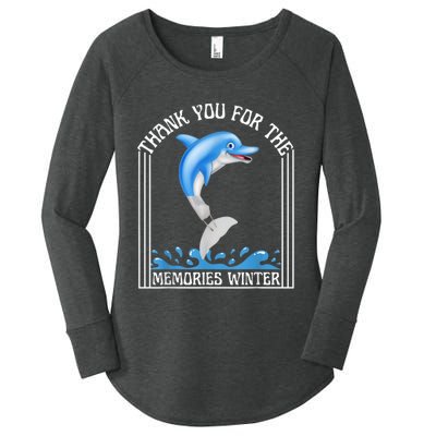 Winter The Dolphin Winter The Dolphin Women's Perfect Tri Tunic Long Sleeve Shirt