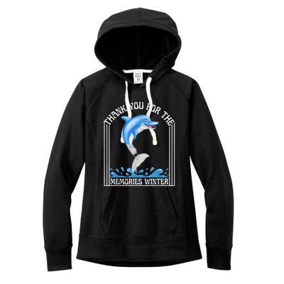 Winter The Dolphin Winter The Dolphin Women's Fleece Hoodie