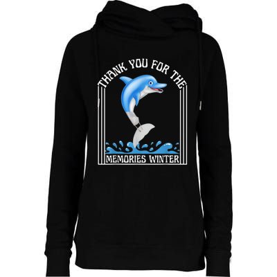 Winter The Dolphin Winter The Dolphin Womens Funnel Neck Pullover Hood