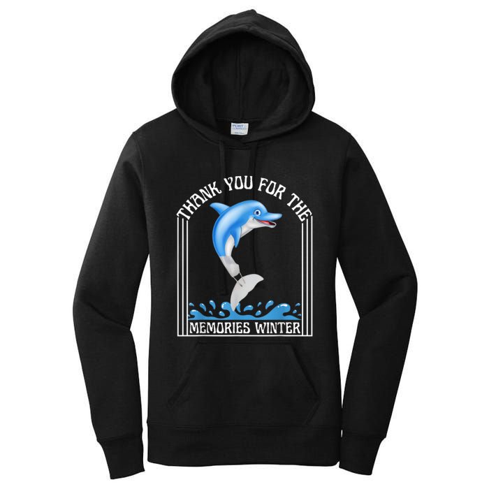 Winter The Dolphin Winter The Dolphin Women's Pullover Hoodie