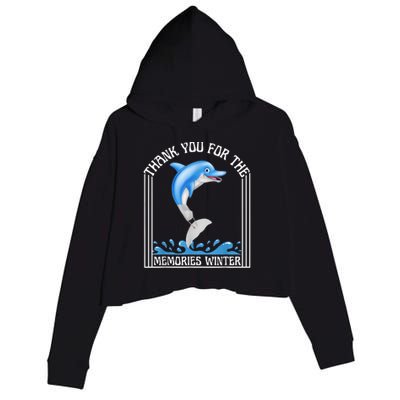 Winter The Dolphin Winter The Dolphin Crop Fleece Hoodie