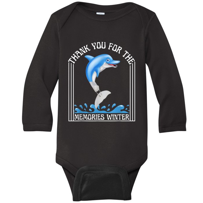 Winter The Dolphin Winter The Dolphin Baby Long Sleeve Bodysuit