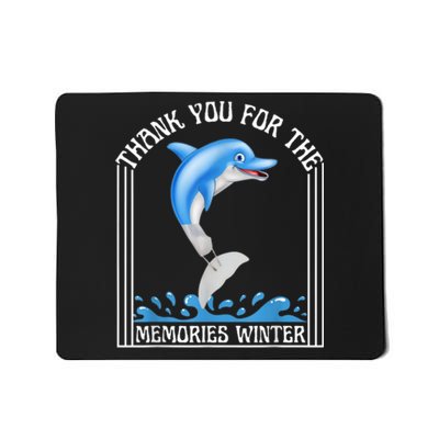 Winter The Dolphin Winter The Dolphin Mousepad