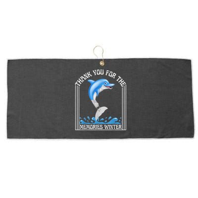 Winter The Dolphin Winter The Dolphin Large Microfiber Waffle Golf Towel