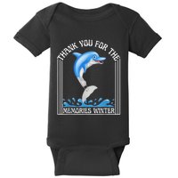 Winter The Dolphin Winter The Dolphin Baby Bodysuit