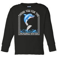 Winter The Dolphin Winter The Dolphin Toddler Long Sleeve Shirt