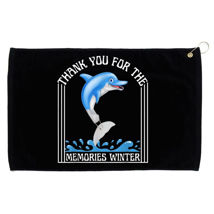 Winter The Dolphin Winter The Dolphin Grommeted Golf Towel