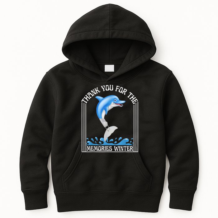 Winter The Dolphin Winter The Dolphin Kids Hoodie